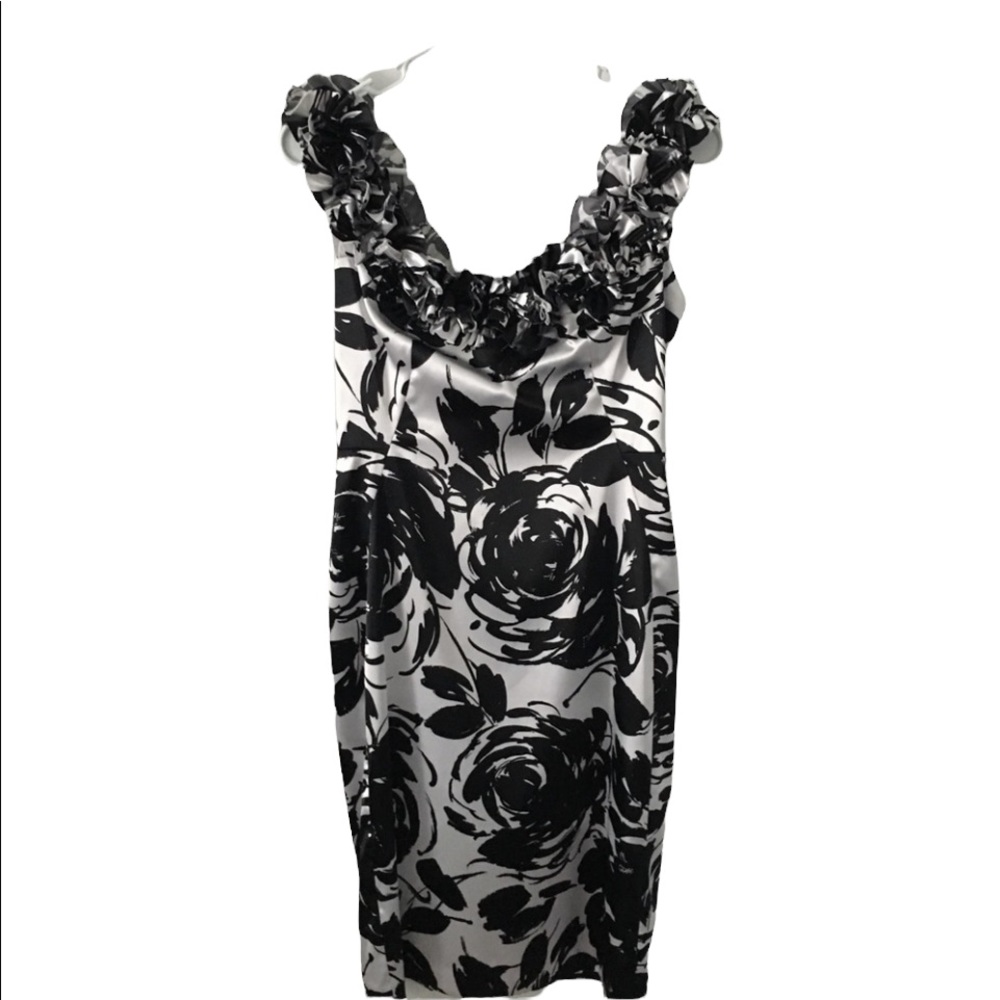 WHBM Gorgeous Floral Cocktail Dress 👗 - Picture 3 of 12